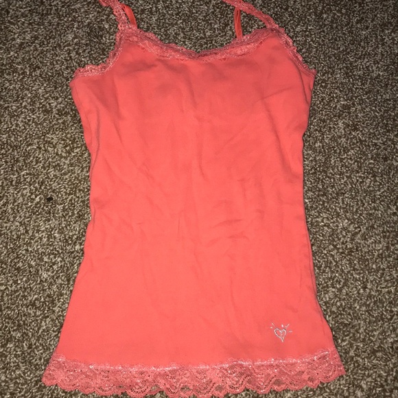 3 spaghetti strap tank tops with lace - Picture 3 of 4